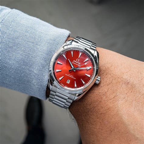 omega seamaster co axil red 12